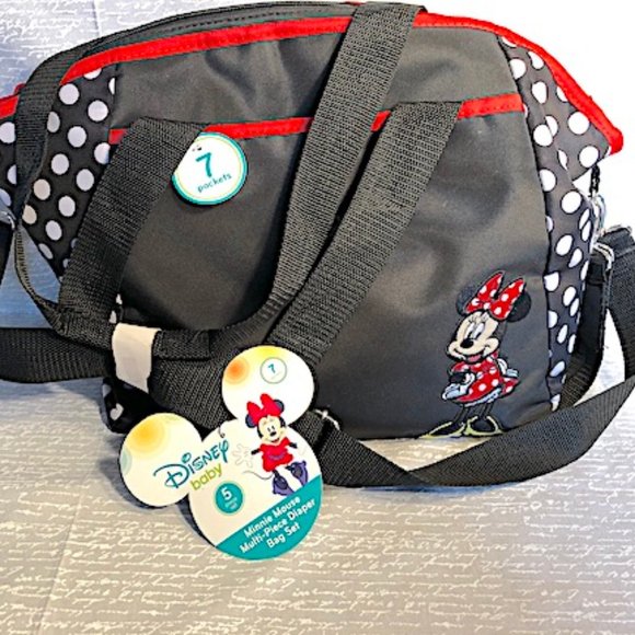 5 piece diaper bag set